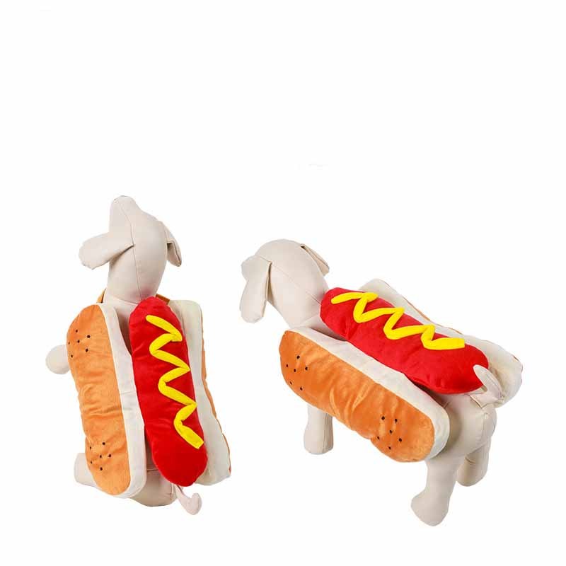Halloween Premium Funny Cat/Dog Hotdog Costume