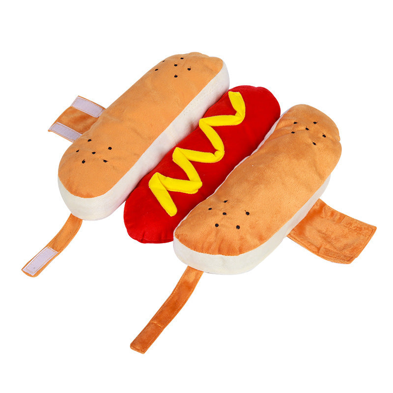 Halloween Premium Funny Cat/Dog Hotdog Costume