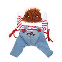 Halloween Funny Premium Killer Dog Costume