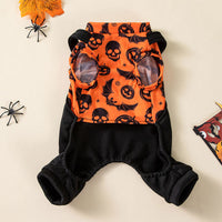 Halloween Pumpkin Dog Costume