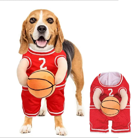 Halloween Premium Funny Dog/Cat Basketballer Costume