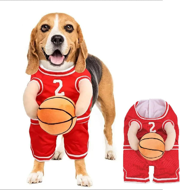 Halloween Premium Funny Dog/Cat Basketballer Costume